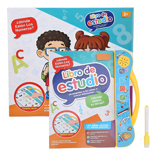 Libro Aprendizaje Niños Sonido Interactivo Ingles Español